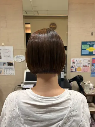 ショート ショートボブモデル募 集中🎀Ruka🎀のヘアスタイル