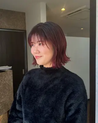 ショート カラー 村田 菜摘のヘアスタイル