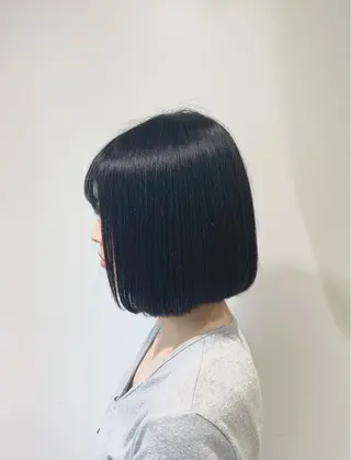 ショート ショート、ボブ/ 川鍋薫のヘアスタイル