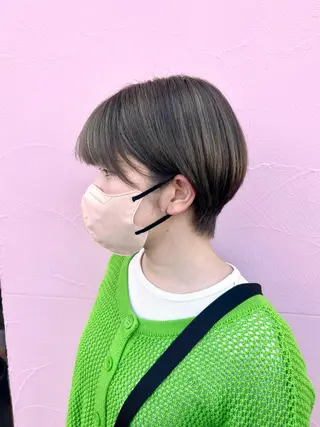 カラー れいな🌼 ボブ･艶カラー🌼のヘアスタイル