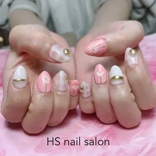 ミディアム hs nail salonのネイルデザイン
