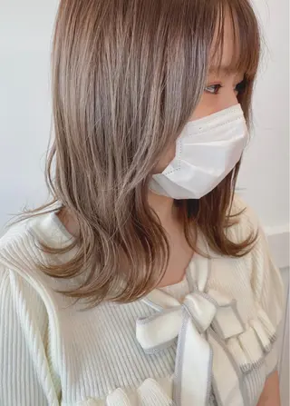 ミディアム カラー 吉田 浩太郎のヘアスタイル