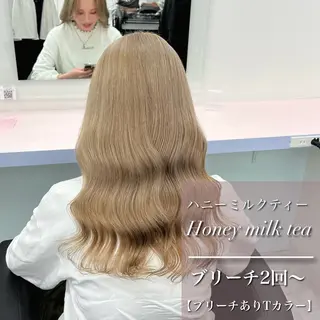 セミロング カラー 🎨ブリーチ職人 店長Takaya🎨のヘアスタイル