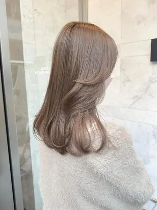 ミディアム カラー kohana 🎀韓国ヘア🎀🤍のヘアスタイル