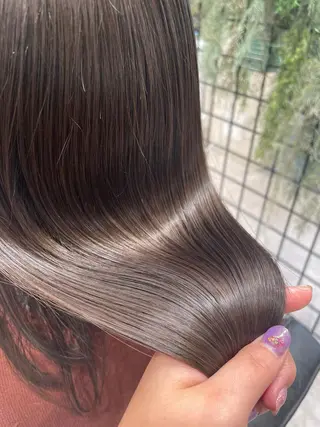 セミロング カラー ネイル マツエク・マツパ 韓国マツエク/まつパ 🎀misaki🎀のマツエク・マツパデザイン