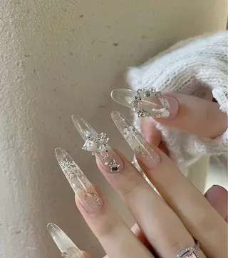 ネイル 長さだし専門 ありさのネイルデザイン