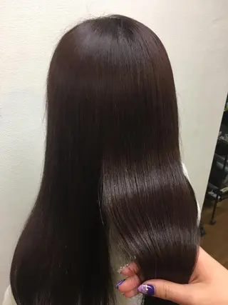 ロング カラー PALETTE(パレット)所属・SHIORI💜口コ ミNo.1艶カラーのヘアスタイル