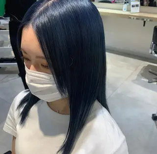 セミロング クレハ :)のヘアスタイル