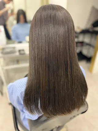 セミロング カラー 🫧ぷる艶カラー🫧 Yuubi🦩のヘアスタイル