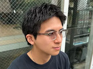 ショート メンズ ツイスパ/メンズ パーマ/歩夢のヘアスタイル