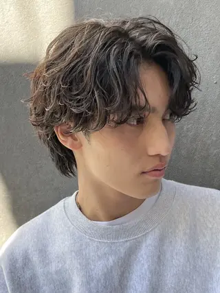 パーマ メンズ fifth　石垣 海音のヘアスタイル