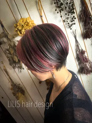 ショート カラー LILIS hair design所属・LILIS hair designのヘアスタイル