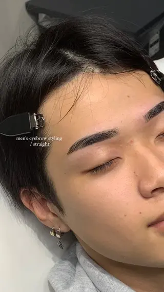メンズ アイブロウ iBROW. 熊見怜奈の眉毛・アイブロウイメージ