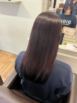ロング 柴原 佑果のヘアスタイル