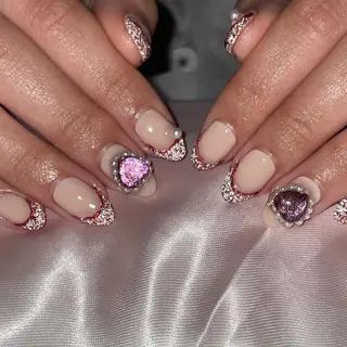 カラー メンズ ネイル Chérinail 爪のお手入れのネイルデザイン