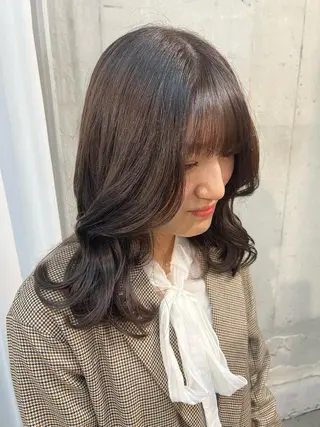 セミロング カラー Ayaka🩰🎀 ガーリー/暖色♡のヘアスタイル