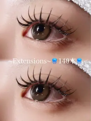 マツエク・マツパ eyelist SHION💜のマツエク・マツパデザイン