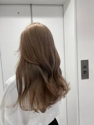 ロング 💍大人デザイン /ハイトーン♡リクトのヘアスタイル
