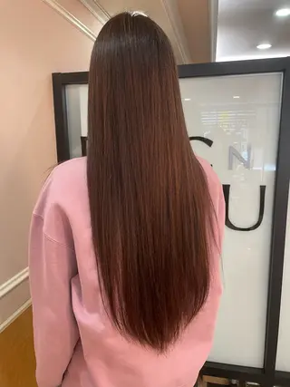 ロング カラー 🍋髪質改善× 透明感カラー ジュリのヘアスタイル