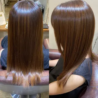 セミロング hair moija所属・宮成 佑介のヘアスタイル