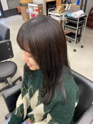 セミロング 髪質改善/ハイライト /🌈瀧澤夕花のヘアスタイル