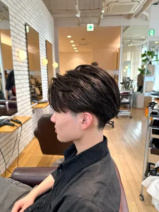 ショート メンズ 大倉山駅メンズヘア ヒダカミズキのヘアスタイル