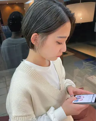 ショート カラー Kouta/似合わせ /パーマ/カラーのヘアスタイル