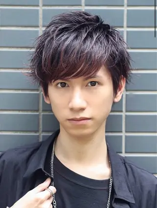 ショート カラー メンズ 外国人風カラー職人 レオのヘアスタイル