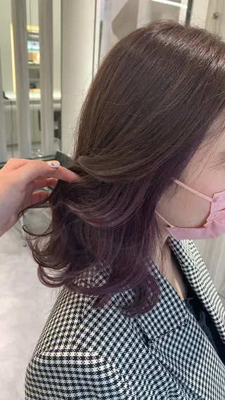 カラー 宮下 志織のヘアスタイル