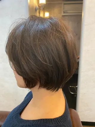 ショート カラー ⭐️ショート⭐️美髪 矯正⭐️水口陸のヘアスタイル