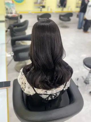 セミロング カラー パーマ ヘアアレンジ メンズ キッズ Lumo所属・💖横浜ブリーチなし 💖MIHOのヘアスタイル