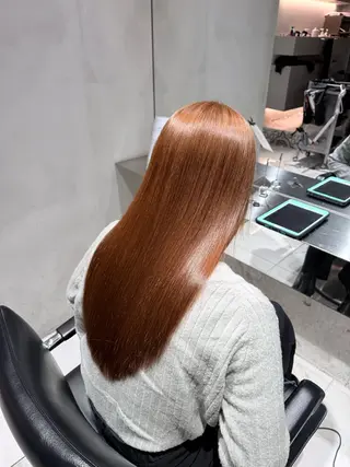 ロング カラー 🫆似合わせカラー/ ケアカラー/泰玖のヘアスタイル