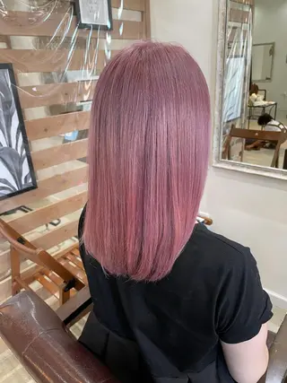 セミロング カラー GO TODAY SHAiRE  SALON  名古屋店所属・miho 🌼🌼🌼のヘアスタイル