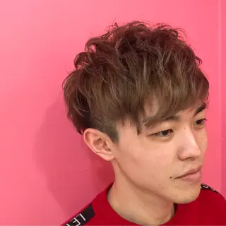 ショート カラー メンズ Vir by browのヘアスタイル