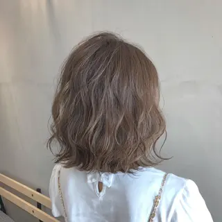 ミディアム カラー lafithhair ruu.南本庄のヘアスタイル