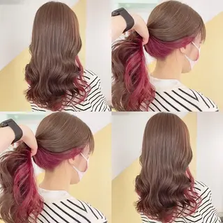 カラー 渋谷:インナーカラー ／🍒エリカ🍒のヘアスタイル