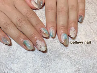 ネイル bellevy所属・藤原 はずきのネイルデザイン