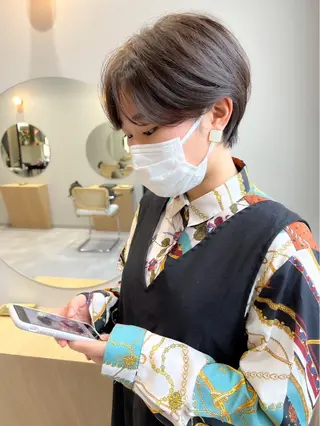 ショート 🫧艶カラー 特化美容師/すず🫧のヘアスタイル