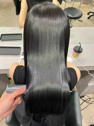 ロング 美髪×縮毛矯正 水上真由美😘のヘアスタイル