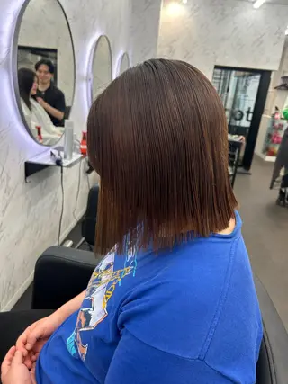 ショート 韓国艶カラー 🇰🇷💎MIUのヘアスタイル