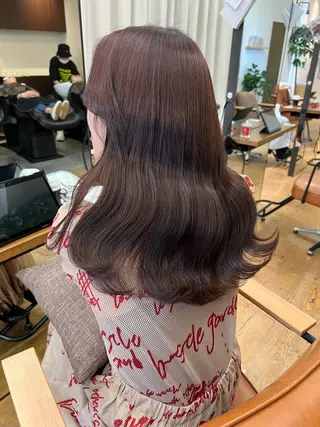 ミディアム VIEW GINZA所属・fitするカット♡ 暖色/ふうか◠‿◠のヘアスタイル