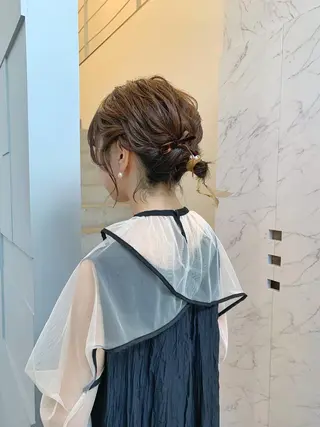 ヘアアレンジ aoi /パーマ /まるみショートのヘアスタイル