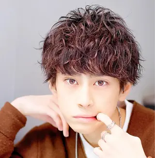 パーマ メンズ トレンドパーマ‼️ NAOKI💥のヘアスタイル