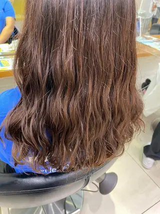 ロング コテ巻き風パーマ🫧 麻尋のヘアスタイル