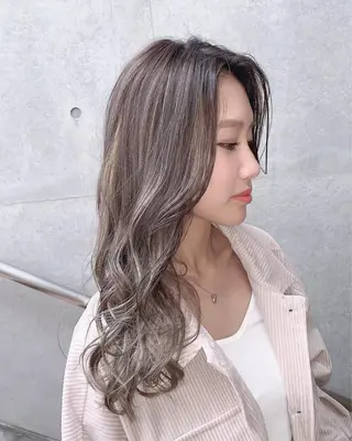 ロング カラー box mico. mutsumiのヘアスタイル