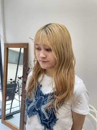 ロング 慎太朗メンズパーマ/ フェザー/スパイキーのヘアスタイル