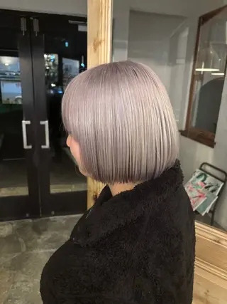 カラー 中矢 みつはのヘアスタイル