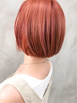 ショート カラー ショート・ボブ 徳竹淳一のヘアスタイル