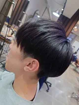 ショート メンズ a moment 【モーメント】所属・蔵前　デザインカット MATSUZAWAのヘアスタイル