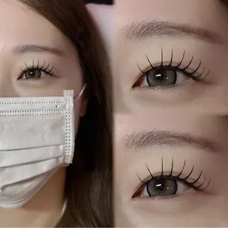 マツエク・マツパ 天王寺eye ♡eyebrowのマツエク・マツパデザイン